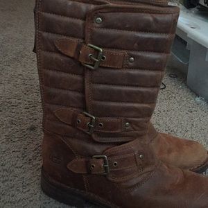 leather ugg boots